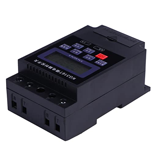 Uonlytech Microcomputer Zeitschaltuhr für Solar Batterien Energieeffizienter Timer für Außenbeleuchtung Installieren Geeignet für Neonlichter und Produktionsgeräte Uonlytech Microcomputer Zeitschaltuhr für Solar Batterien Energieeffizienter Timer für Außenbeleuchtung Installieren Geeignet für Neonlichter und Produktionsgeräte von Uonlytech