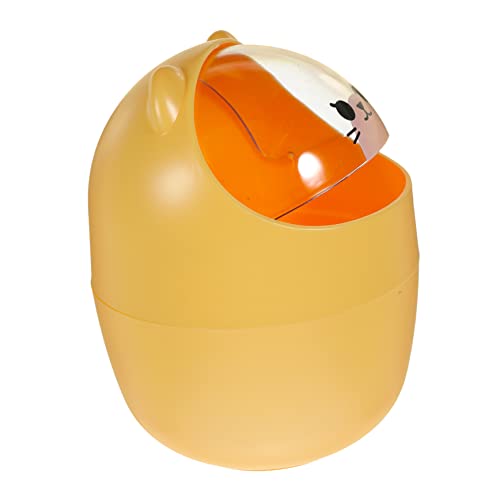 Uonlytech Mini Mülleimer mit Deckel Lustiger Tischabfalleimer im Cartoon Design für Büro und Zuhause Abfallbehälter für Schreibtisch Studentenwohnheim Platzsparend Uonlytech Mini Mülleimer mit Deckel Lustiger Tischabfalleimer im Cartoon Design für Büro und Zuhause Abfallbehälter für Schreibtisch Studentenwohnheim Platzsparend von Uonlytech