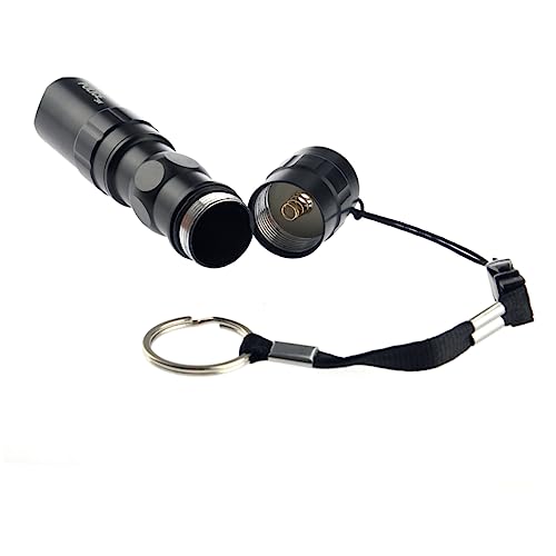 Uonlytech 3w Camping Taschenlampe 300lm Mini Taschenlampe Aluminium Legierung Für Outdoor Aktivitäten von Uonlytech