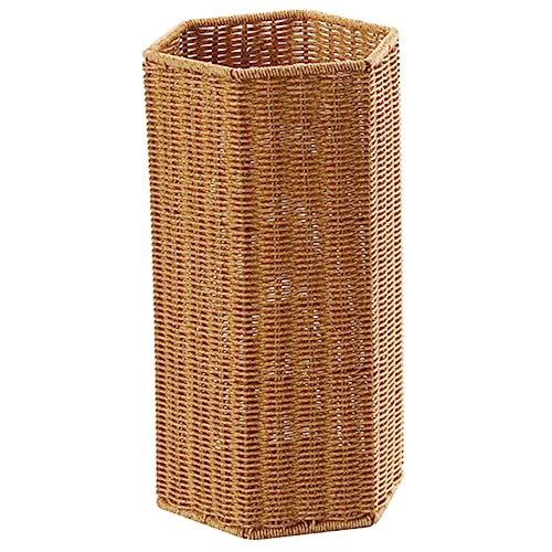 Uonlytech Schirmständer Für Eingangsbereich Schirmständer Aus Kunststoff Und Künstlichem Rattan Zur Aufbewahrung Von Regenschirmen Und Anderen Gegenständen Für Innenbereich Für Hause Uonlytech Schirmständer Für Eingangsbereich Schirmständer Aus Kunststoff Und Künstlichem Rattan Zur Aufbewahrung Von Regenschirmen Und Anderen Gegenständen Für Innenbereich Für Hause von Uonlytech