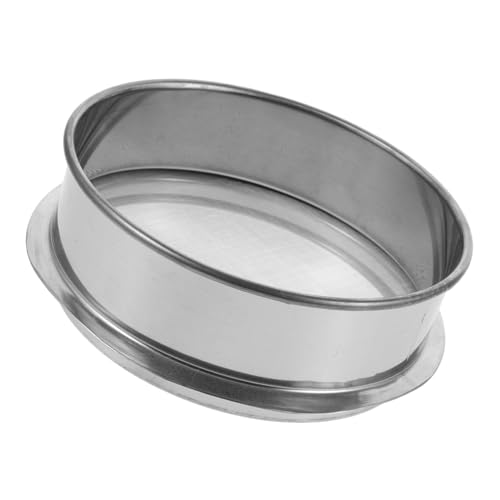 Uonlytech Multifunktionales Rundes Edelstahlsieb Mesh Glasursieb für Keramikindustrie zum Filtern von Pigmenten und Schlammpigmenten Einfach zu Bedienen und Tragbar von Uonlytech