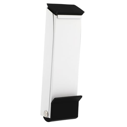Uonlytech Nagelfreier Türstopper mit Klebefläche Klappbarer Kick Down Türhalter Modernes Design Einfache Bedienung ohne Biegen zum Tür Offenhalten Rückstandsfrei Entfernbar Elfenbeinweiß von Uonlytech