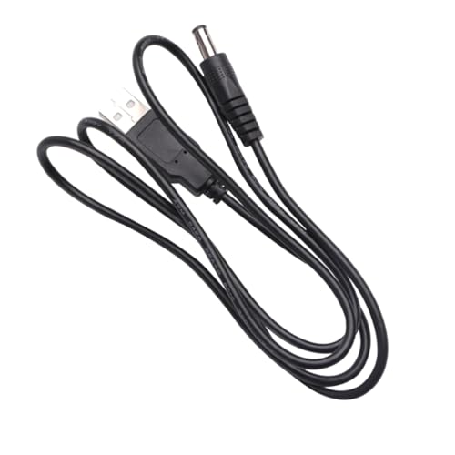 Uonlytech 1m USB Dc Ladekabel Hohlstecker Stromkabel Verlängerungskabel Für Kleine Elektronische Geräte Schwarz Uonlytech 1m USB Dc Ladekabel Hohlstecker Stromkabel Verlängerungskabel Für Kleine Elektronische Geräte Schwarz von Uonlytech