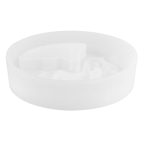 Uonlytech Ovale Terrassenförmige Topfform Tablett Pflanzgefäß Raumdekor Para Dekoration Blumentöpfe Formen Künstliche DIY Pflanzen Gießen Silikonform Hausdekor Epoxid von Uonlytech