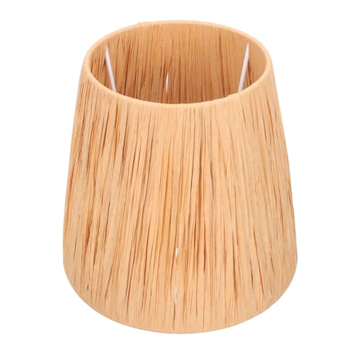 Uonlytech Raffinierter Lampenschirm aus Papier Raffia stroh Lampenschirm für Pendelleuchte Tischlampe Stehlampe Elegantes Design für Wohnzimmer Schlafzimmer Esszimmer Uonlytech Raffinierter Lampenschirm aus Papier Raffia stroh Lampenschirm für Pendelleuchte Tischlampe Stehlampe Elegantes Design für Wohnzimmer Schlafzimmer Esszimmer von Uonlytech