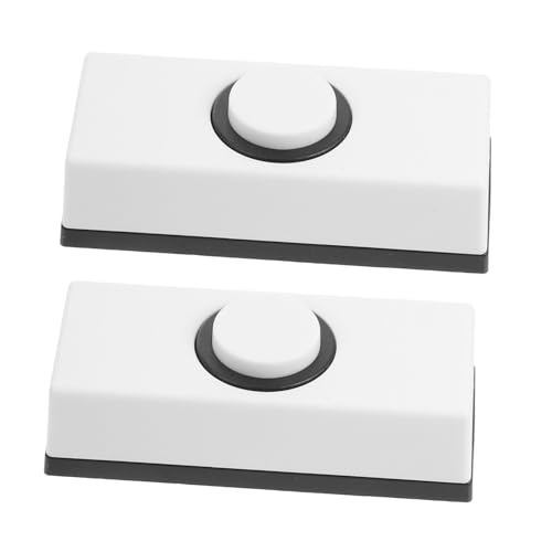 Uonlytech Retro-türklingel-druckknopf 2er-pack Türklingel Zum Installieren Von Türklingelglocken Robustes Kunststoffmaterial Für Den Heimgebrauch von Uonlytech