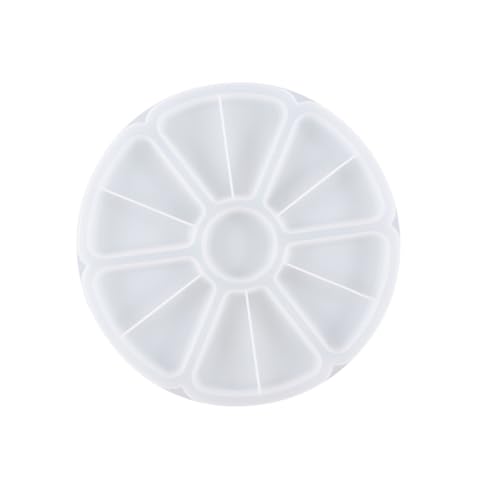 Uonlytech Runde Silikonform für DIY Kristallharz Hitze Kältebeständig Glatte Oberfläche Kreative Gießform für Aufbewahrungstabletts und Dekorative Ablagen Einfach zu Entformen Uonlytech Runde Silikonform für DIY Kristallharz Hitze Kältebeständig Glatte Oberfläche Kreative Gießform für Aufbewahrungstabletts und Dekorative Ablagen Einfach zu Entformen von Uonlytech