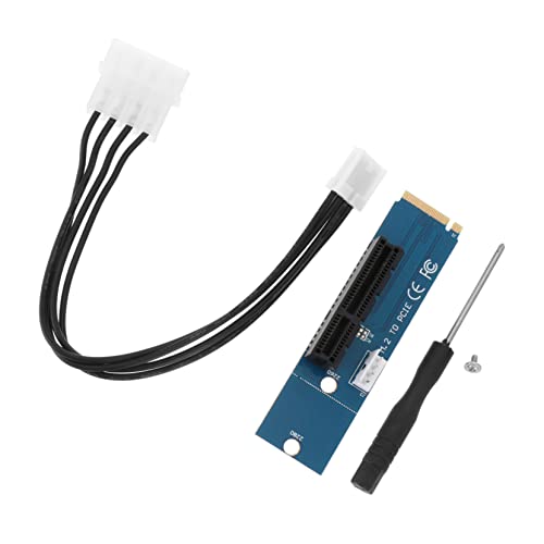 Uonlytech SSD zu Pcie Adapterkarte zu Pci E für Steckplatz Installieren mit Stromkabel Hohe für SSD Erweiterungen Zufällige Farbe von Uonlytech