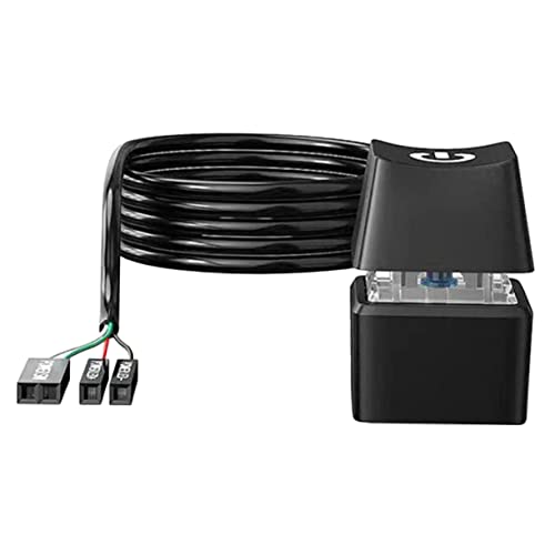Uonlytech Pc Power Button Mit -anzeige Externer Netzschalter Für Desktop-Computer Verlängerungskabel Für Internetcafés Und Büros Einfach Zu Bedienen Platzsparend Uonlytech Pc Power Button Mit -anzeige Externer Netzschalter Für Desktop-Computer Verlängerungskabel Für Internetcafés Und Büros Einfach Zu Bedienen Platzsparend von Uonlytech