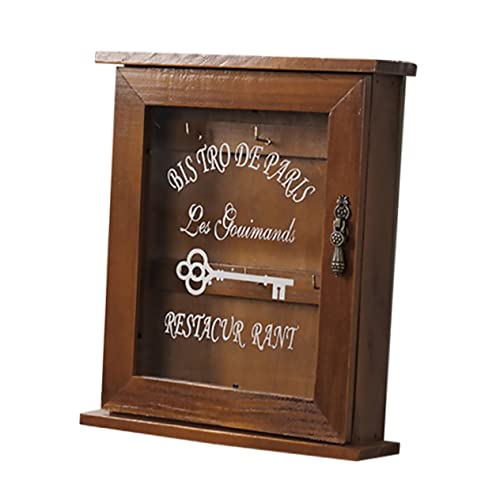 Uonlytech Schlüsselhalter Für Wand Dekorativer Schlüsselkasten Aus Holz Eleganter Schlüssel Organizer Für Eingangsbereich Mehrzweck Schlüsselkasten Mit Haken Langlebiger Uonlytech Schlüsselhalter Für Wand Dekorativer Schlüsselkasten Aus Holz Eleganter Schlüssel Organizer Für Eingangsbereich Mehrzweck Schlüsselkasten Mit Haken Langlebiger von Uonlytech