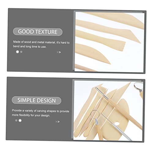 Uonlytech Schnitzwerkzeug Set Teilig Clay Sculpting Tool Kit Vielseitige Formen für Polymer Clay Modellierung Stabiles Skulptur Werkzeug für Kreative Töpferarbeiten Uonlytech Schnitzwerkzeug Set Teilig Clay Sculpting Tool Kit Vielseitige Formen für Polymer Clay Modellierung Stabiles Skulptur Werkzeug für Kreative Töpferarbeiten von Uonlytech