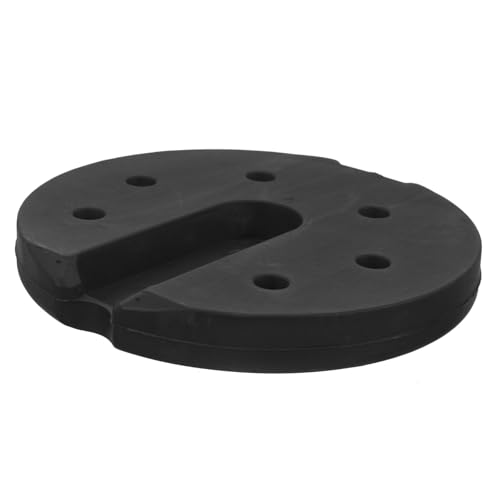 Uonlytech Schwerer Runder Schreibtischlampenfuß Stabile Basisplatte für Stand und Tischlampen Robustes Metallgewicht Langlebiger Lampenständer für DIY Beleuchtung von Uonlytech