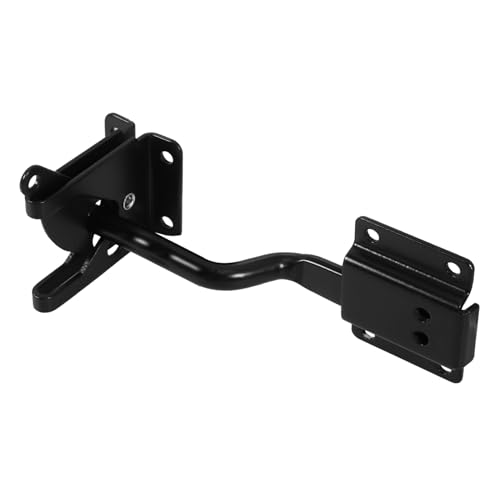 Uonlytech Schwerer Selbstverriegelnder Torriegel mit Verstellbarem Zugband Verzinkter Antirostbeschichtung Langlebiger Türverschluss für Garten Zaun und Pool Schnelle Montage von Uonlytech