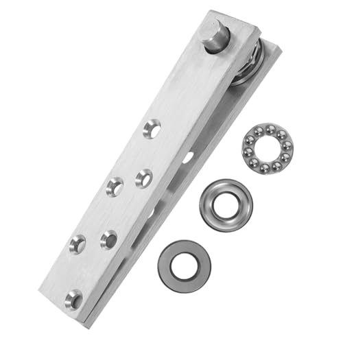 Uonlytech Schwerlast Edelstahl Drehbare Unsichtbare Türscharnier Verdeckte Pivot Türbeschläge Für Bücherregal Geheime Tür von Uonlytech