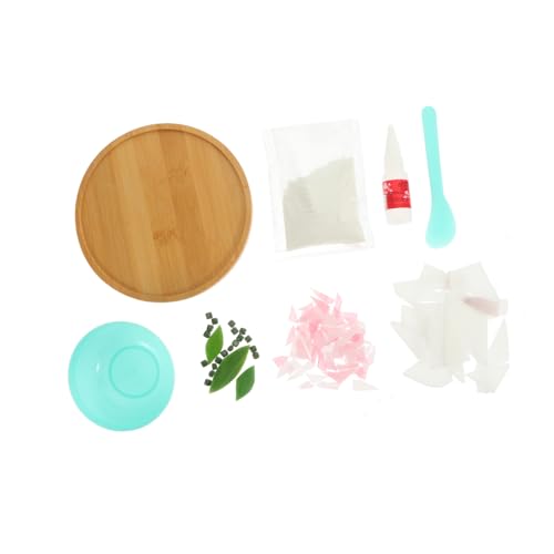 Uonlytech Selbstgemacht Mosaik Untersetzer Satz Für Tassen Holz Coaster Material Langlebig Und Praktisch in Lila Tischdeko Für Heimwerker von Uonlytech