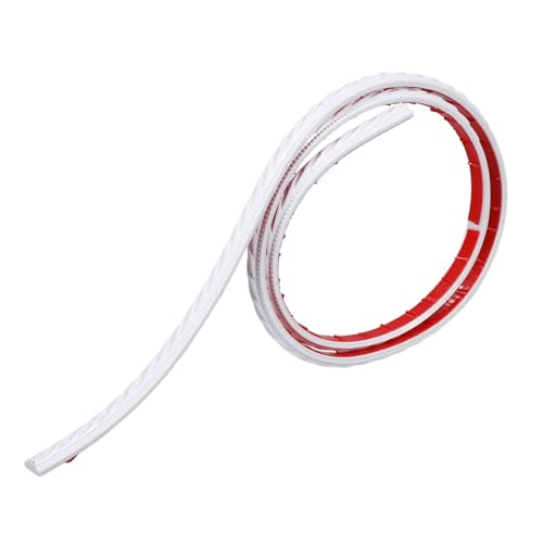 Uonlytech Selbstklebende PVC Zierleiste Breit Flexible Eckleiste für Wand Deckenverkleidung Langlebiges Molding Trim Band Einfach Zuschneidbar Geeignet für Fliesenkanten Spiegel von Uonlytech