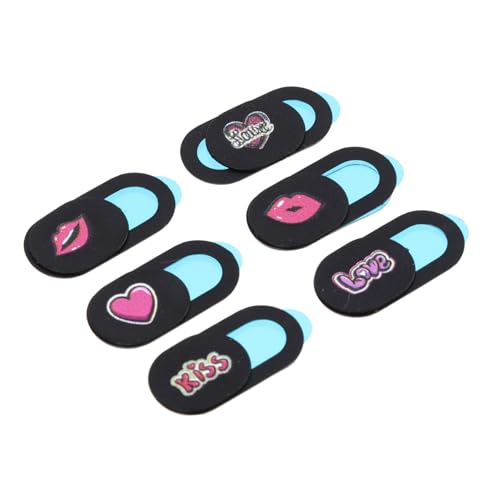Uonlytech Sichtschutz Webcam-Folie Clip Auf Webcam Laptop-Aufkleber Webcam-abdeckungsschieber Webcam Cover Folie Webcam-abdeckfolie Für Desktop Webcam-abdeckfolie Für Tablet Colorful Abs von Uonlytech