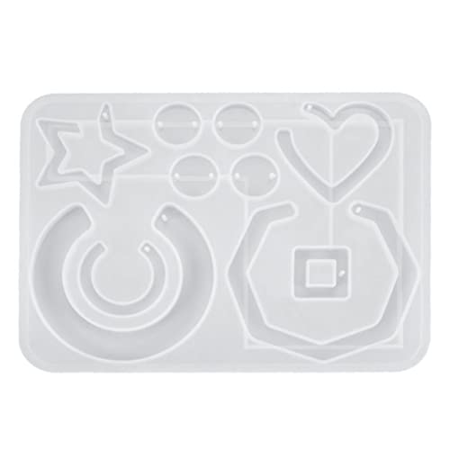 Uonlytech Silikon Schmuck Gießform für DIY Ohrringe Kristall Epoxidharz Silikonformen für Kreative Schmuckherstellung Langlebig und Sicher für Designs und Dekorationen Uonlytech Silikon Schmuck Gießform für DIY Ohrringe Kristall Epoxidharz Silikonformen für Kreative Schmuckherstellung Langlebig und Sicher für Designs und Dekorationen von Uonlytech