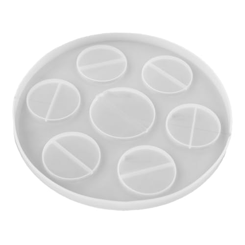 Uonlytech Silikon Weinbecher Gießform für DIY Tabletts Kreative Silikonform für Getränkehalter und Weinregale für Kunsthandwerk und Heimdekoration von Uonlytech
