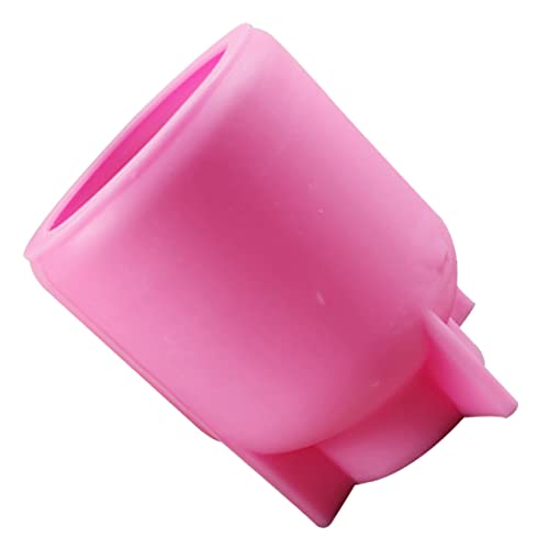 Uonlytech Silikonform Rund für Diy Blumentopf Vase Robust und Antihaftbeschichtet Silikonbeständig Leichter Entformung Geeignet als Makeup Brush Holder Mold und Dekoration für Zuhause und von Uonlytech