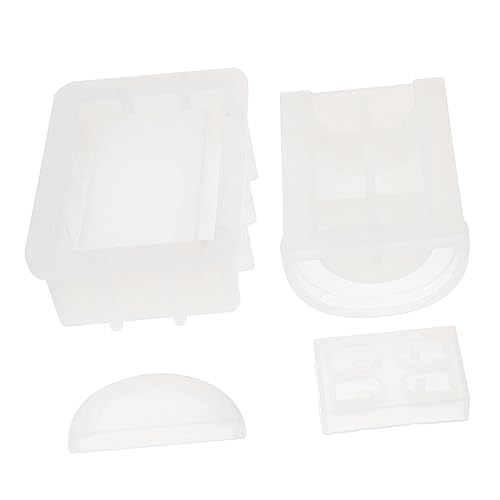 Uonlytech Silikonform Schatztruhe DIY Gießform für Epoxidharz Basteln Detailreiche Box Form Flexible Silikonform für Schmuckhalter Handliche Gießform für Kreative DIY Projekte von Uonlytech
