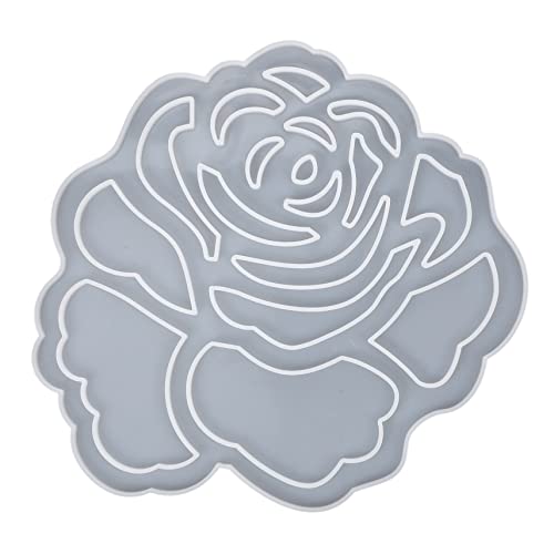 Uonlytech Silikonform für DIY Rosenanhänger Epoxy Resistent Glatte Oberfläche Kleine Kompakte Vielseitig für Harzkunst und Handgemachte Dekorationen Geeignet von Uonlytech