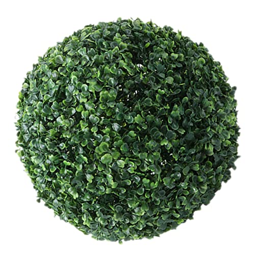 Uonlytech Simulierte Milano-Ball-Außenpflanze Künstliche Außenpflanzen Künstliche Blumen Für Den Außenbereich Grüne Grasbälle Simulierte Formschnittbälle Schüsselfüller Grünbälle von Uonlytech