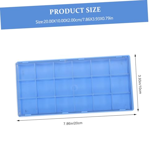 Uonlytech Sortierbox für Kleinteile mit Fächern Transparenter Deckel Langlebiger Kunststoff Organizer Box zur Aufbewahrung von Schrauben Perlen und Kleinen Gegenständen Praktischer Teile von Uonlytech