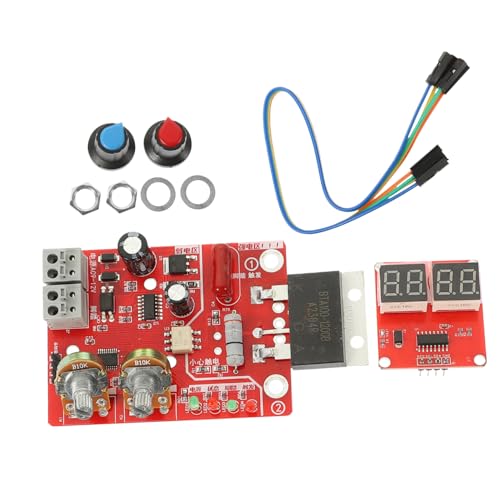 Uonlytech Spot Welder Control Board mit Digitaler Anzeige Diy Steuerplatine für Schweißgeräte Geeignet für Heimwerker Kompakt und Langlebig Einfache Anwendung für Präzise von Uonlytech