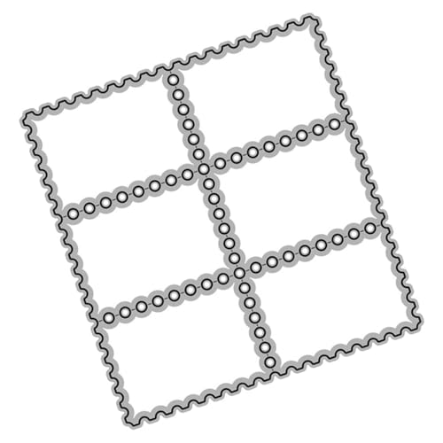 Uonlytech Stanzformen Für DIY-handprägungen Blumenform Von Stanzwerkzeugen Geeignet Für Grußkarten Bastelmaterial Für Jugendliche Wiederverwendbar Leicht Zu Reinigen von Uonlytech