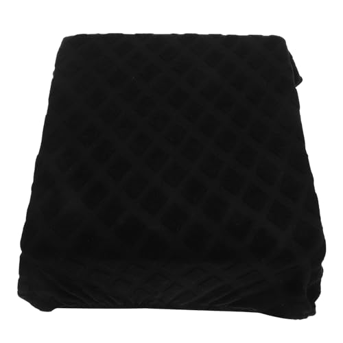 Uonlytech Stuhlkissenabdeckung Sitzbezüge Für Küchenstühle Dehnbarer Sitzbezüge Sitzkissenschoner Sitzkissenbezüge Stuhlpolsterbezüge Sitzplatten Für Stühle Bürositzbezug Elasthan Schwarz von Uonlytech