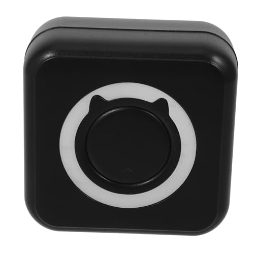 Uonlytech Tragbarer Drucker Mini-taschendrucker Mini-Scrapbook-zubehör Minidrucker Für Notizen Tragbarer Bilddrucker Fotodrucker Tragbar Thermoetikettendrucker Plastik Black von Uonlytech