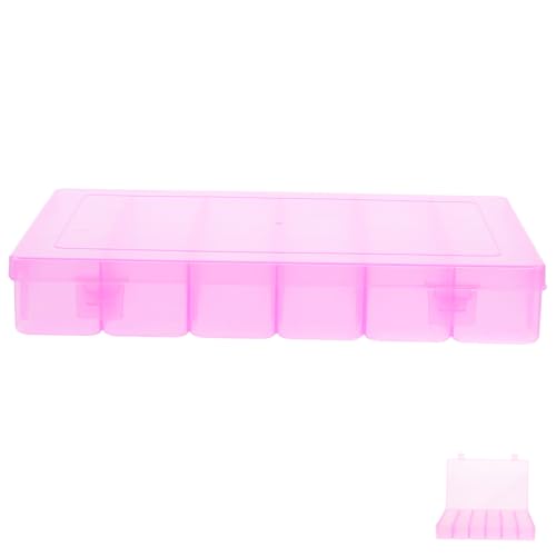 Uonlytech Transparente Aufbewahrungsbox Aus Kunststoff Mit Fächern Und Herausnehmbaren Trennwänden Schmuck-Organizer Für Kleinteile Ohrringe Ringe Und Perlen Uonlytech Transparente Aufbewahrungsbox Aus Kunststoff Mit Fächern Und Herausnehmbaren Trennwänden Schmuck-Organizer Für Kleinteile Ohrringe Ringe Und Perlen von Uonlytech