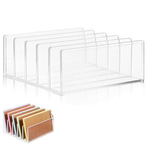 Uonlytech Transparenter Bücherregal Organizer Multifunktionales Aufbewahrungsregal für Bürobedarf Notizbücher und Dokumente Leicht und Praktisch für Zuhause Büro und Uonlytech Transparenter Bücherregal Organizer Multifunktionales Aufbewahrungsregal für Bürobedarf Notizbücher und Dokumente Leicht und Praktisch für Zuhause Büro und von Uonlytech