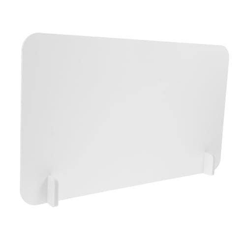 Uonlytech Trennwand für Schreibtisch Spritzwassergeschützte Isolationstafel für Schule Büro Restaurant Einfache Installation Langlebiges Material Effektiver von Uonlytech