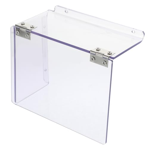 Uonlytech Türklingel Schutzabdeckung Wasserdichter Regenschutz für Türklingel und Zugangskontrollgeräte für Zuhause und Unternehmen mit Langlebigem Acrylmaterial Installieren Verwenden von Uonlytech