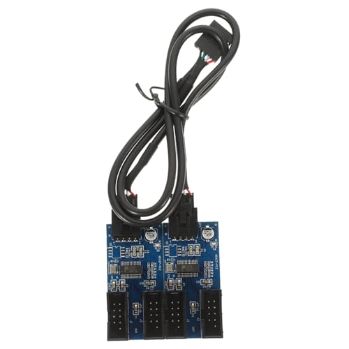 Uonlytech USB Pin Splitter Adapter Zu Erweiterung Für Desktop-motherboards Mehrerer USB-geräte Störungsreduzierendes Kabel Langlebig Und Zuverlässig Uonlytech USB Pin Splitter Adapter Zu Erweiterung Für Desktop-motherboards Mehrerer USB-geräte Störungsreduzierendes Kabel Langlebig Und Zuverlässig von Uonlytech