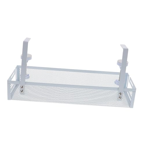Uonlytech Untertisch Kabelmanagementkorb Kabelhalter Groß Weiß Verstellbares Kabelaufbewahrungsregal für Schreibtisch Platzsparendes Organizer Tablett für Verlängerungskabel USB Adapter und Uonlytech Untertisch Kabelmanagementkorb Kabelhalter Groß Weiß Verstellbares Kabelaufbewahrungsregal für Schreibtisch Platzsparendes Organizer Tablett für Verlängerungskabel USB Adapter und von Uonlytech
