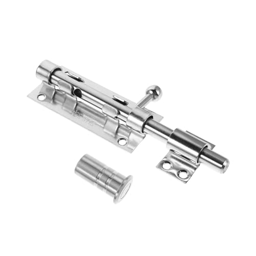 Uonlytech Verdickter Edelstahl Schieberiegel mit Vorhängeschlossloch Robustem Bolzenriegel für Türen und Tore Einsetzbar für Zaun Schuppen Schnelle Bedienung und Erhöhte Uonlytech Verdickter Edelstahl Schieberiegel mit Vorhängeschlossloch Robustem Bolzenriegel für Türen und Tore Einsetzbar für Zaun Schuppen Schnelle Bedienung und Erhöhte von Uonlytech
