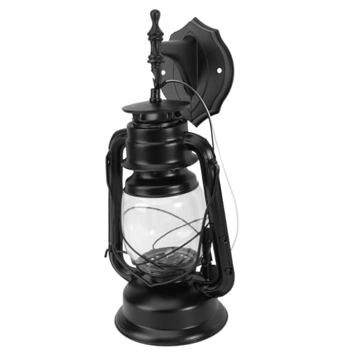 Uonlytech Vintage Kerosene Wandlampe Rustikale Wandbeleuchtung Für Restaurant Und Flur Dekorative Laterne Ohne Leuchtmittel Stilvolle Wandlampe Für Ihr Zuhause von Uonlytech