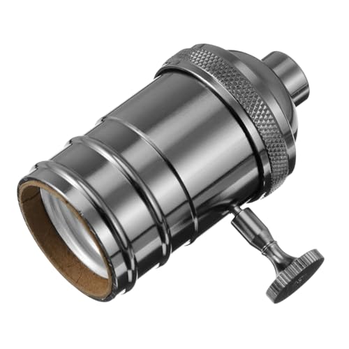 Uonlytech Vintage Retro Die casting Lampenfassung aus Aluminium Hitzebeständig mit Schraubklemmen für Pendelleuchten in Küche Wohnzimmer Bar und DIY retrobeleuchtung von Uonlytech