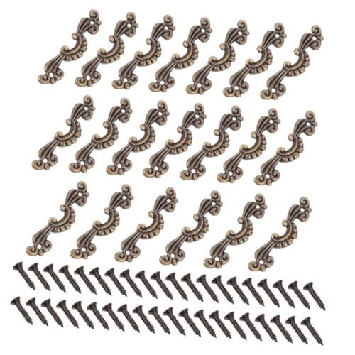 Uonlytech Vintage Schubladengriffe Retro Holzschubladen Griffe Antike Schmuckbox Ziehgriffe DIY Mini Möbelgriffe Einfache Montage Dekorative Kommoden Griffe für Holzboxen Uonlytech Vintage Schubladengriffe Retro Holzschubladen Griffe Antike Schmuckbox Ziehgriffe DIY Mini Möbelgriffe Einfache Montage Dekorative Kommoden Griffe für Holzboxen von Uonlytech