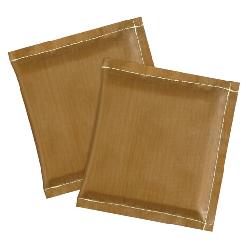 Uonlytech Wärmepresskissen 2 Stück Hitzebeständig Wiederverwendbar 5x5 Zoll Für Sublimation Und Transferprojekte PTFE Material Für Kleine Projekte von Uonlytech