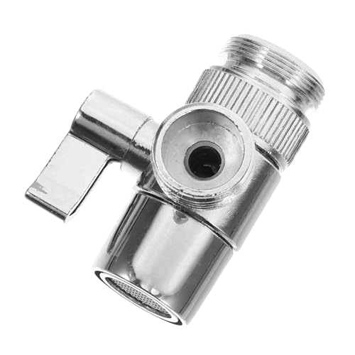 Uonlytech Waschmaschinen Wasserhahnadapter Verteiler aus Langlebiger Wasserhahn splitter mit Eingang Ausgängen Kompatibel mit Flexiblen Zulaufschläuchen für Bad und Küche von Uonlytech