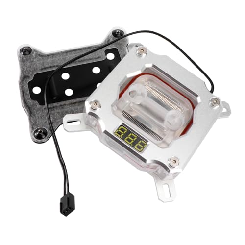 Uonlytech Wasserkühlblock Für Cpu Cpu-wasserblock-aura-synchronisation Cpu-wasserblock Für Computer Silver von Uonlytech