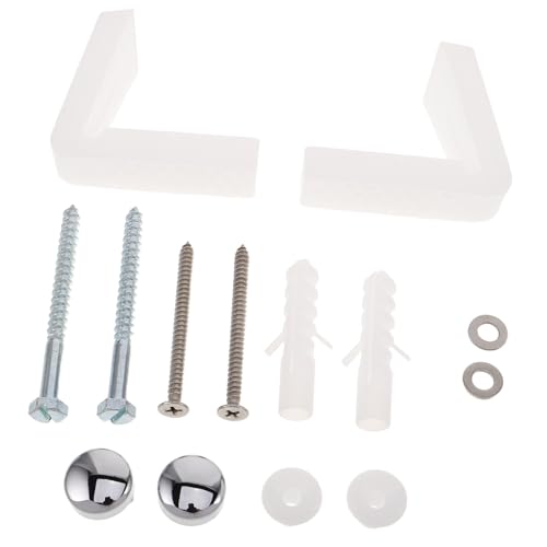 Uonlytech Wc Bodenschraubenabdeckung Toiletteninstallationszubehör Toilettensitz Befestigungsschrauben Toilettensitzteile Toilettendeckelzubehör Befestigungsschrauben Toilettendeckel Uonlytech Wc Bodenschraubenabdeckung Toiletteninstallationszubehör Toilettensitz Befestigungsschrauben Toilettensitzteile Toilettendeckelzubehör Befestigungsschrauben Toilettendeckel von Uonlytech