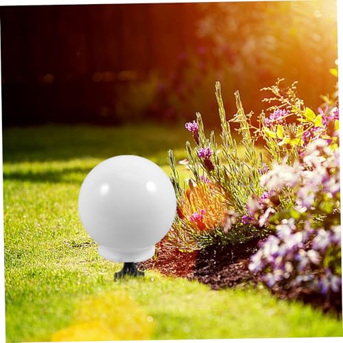 Uonlytech Weißer Runder Kunststoff Kugellampenschirm Staubdicht Outdoor Lampenschirm Ersatz für Straßenlaternen Laternenpfahl Leuchten mit Einfachem Klicksystem Uonlytech Weißer Runder Kunststoff Kugellampenschirm Staubdicht Outdoor Lampenschirm Ersatz für Straßenlaternen Laternenpfahl Leuchten mit Einfachem Klicksystem von Uonlytech