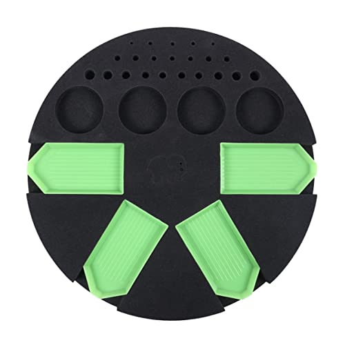 Uonlytech Werkzeugablage für Punktbohrer Zubehör-Organizer DIY-Diamant-Tablett Aufbewahrungsschale aus Silikon Werkzeugaufbewahrung Werkzeugorganisator Halter Kieselgel Black Uonlytech Werkzeugablage für Punktbohrer Zubehör-Organizer DIY-Diamant-Tablett Aufbewahrungsschale aus Silikon Werkzeugaufbewahrung Werkzeugorganisator Halter Kieselgel Black von Uonlytech