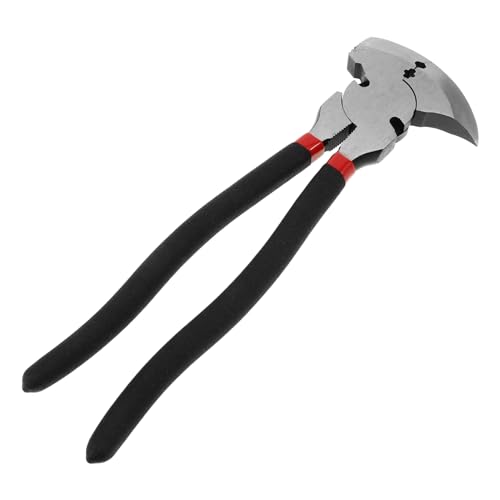 Uonlytech Zaunzange mit Drahtgreifer Hammer Vielseitiges Zaunwerkzeug für Stacheldraht zum Spannen Entfernen von Heftklammern und Reparaturen Komfortabel und Effizient von Uonlytech