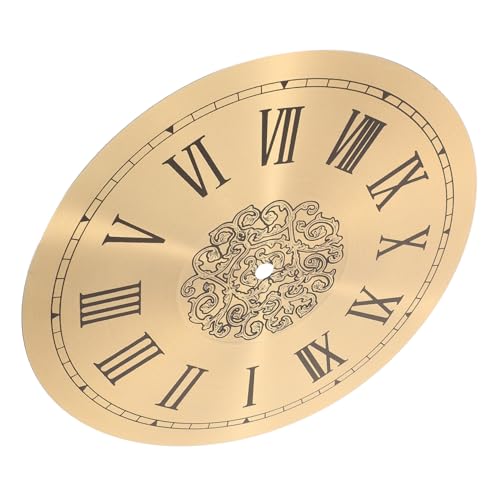 Uonlytech Aluminium DIY Uhrdial Mit Römischen Ziffern Ersatzteil Für Wanduhr Langlebig Und Stilvoll Für DIY Projekte Uonlytech Aluminium DIY Uhrdial Mit Römischen Ziffern Ersatzteil Für Wanduhr Langlebig Und Stilvoll Für DIY Projekte von Uonlytech